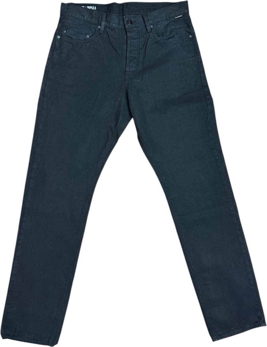 G-Star Triple A Straight Heren Jeans Vintage Slate Cobler
