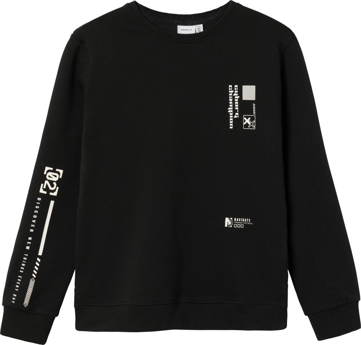 NAME IT - NKMLASSIE LS LOOSE SWEAT UNB - Jongens - Sweaters