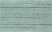 Casilin Badmat Antislip 50x80cm Luca - Waterabsorberende Badkamermat - Wasbaar en Sneldrogend - Voor Douche en Bad - 100% Katoen - Rechthoek - Lichtgroen