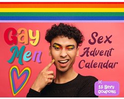 Gay men sex advent calendar book