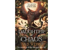 Omslag van The Dark Pantheon1- Daughter of Chaos