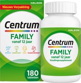 Centrum - Family - Multivitaminen - Tabletten - 180 stuks