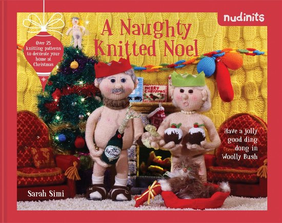 Nudinits: A Naughty Knitted Noel - cover