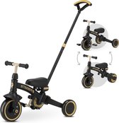 Qplay Stager driewieler 3-in-1 - opvouwbaar - Zwart/Goud