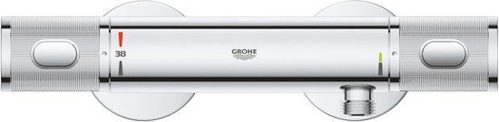 Grohe Robinet de douche thermostatique Precision Feel Chrome 12 cm