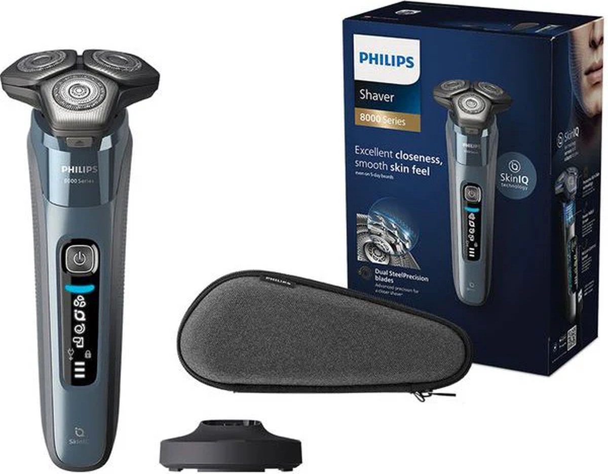 Philips Shaver Series 8000 Elektrisch scheerapparaat voor nat en droog scheren S8692/35