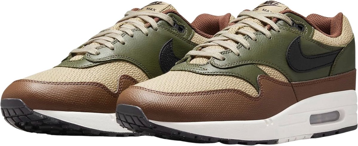 Nike Air Max 1 Essential Premium Sneakers Heren Bruin