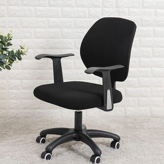 vidaXL Stoelhoes stretch 4 stuks Crèmekleurig - Stoelhoes - Stoelhoezen