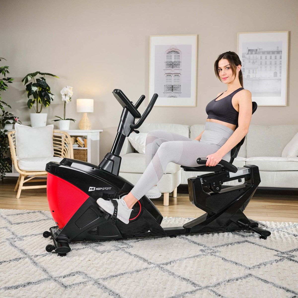 Hop-Sport HS-070L Fiets-ergometer, Bluetooth & - afbeelding 2