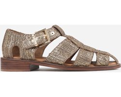 BRONX Next wagon Dames Sandalen - Goud