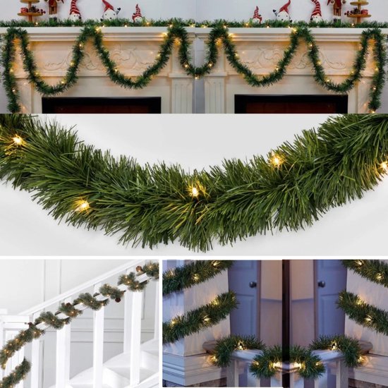 Guirlande 270 Cm - Met 26 Led - Op Batterijen