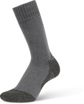 Budino® Wandelsokken - Merinowol - Hardloopsokken - Sportsokken - 1 paar - Grijs - maat 39-42