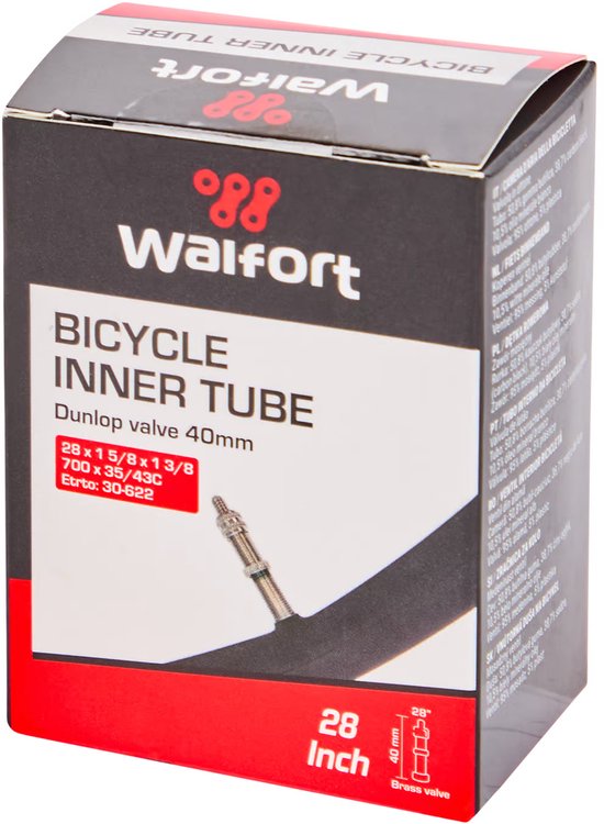 Walfort binnenband - 28x1 5/8x1 3/8