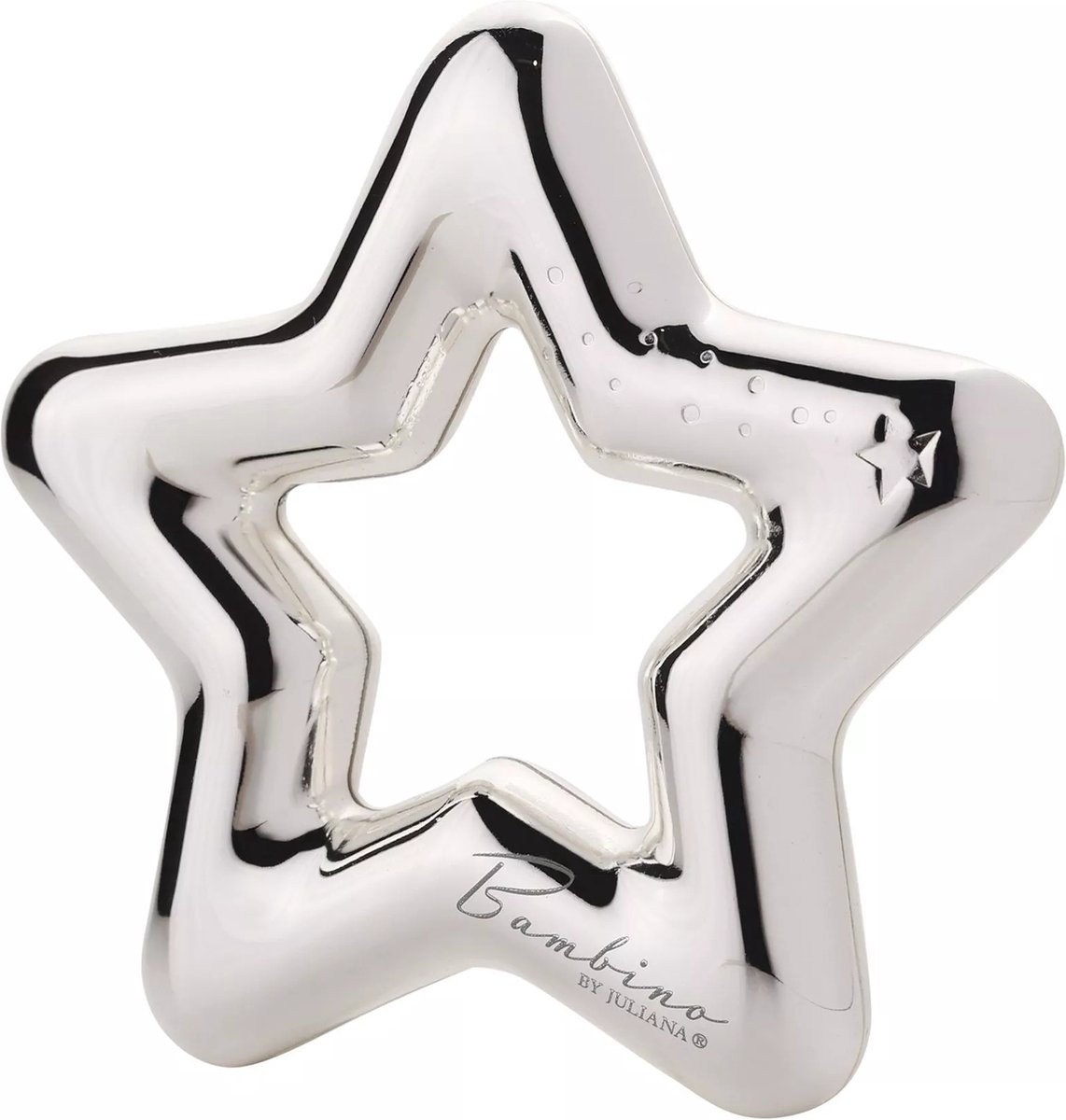Goedkoopste Juliana - Bambino - Silver plated - verzilverd - Ster Rammelaar - Widdop And Co