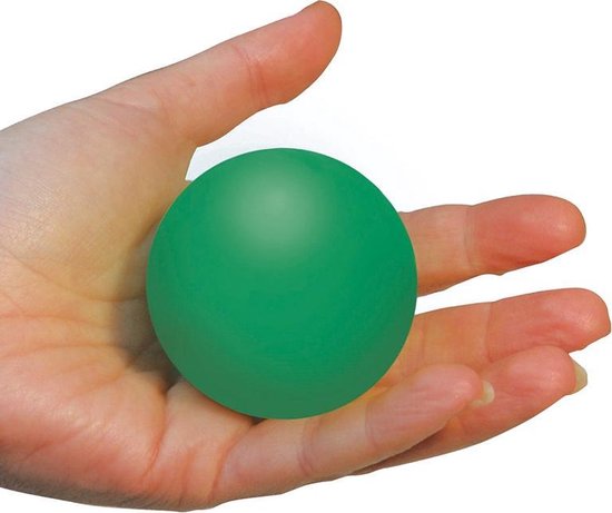 Stressbal om hand, pols of onderarm te versterken - Groen - Aidapt