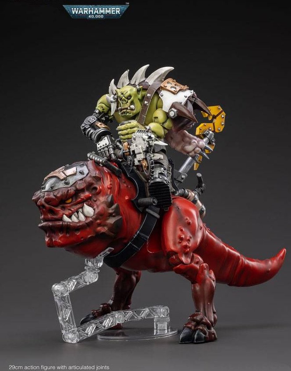 Orks Squighog Nob On Smasha Squig 1/18.