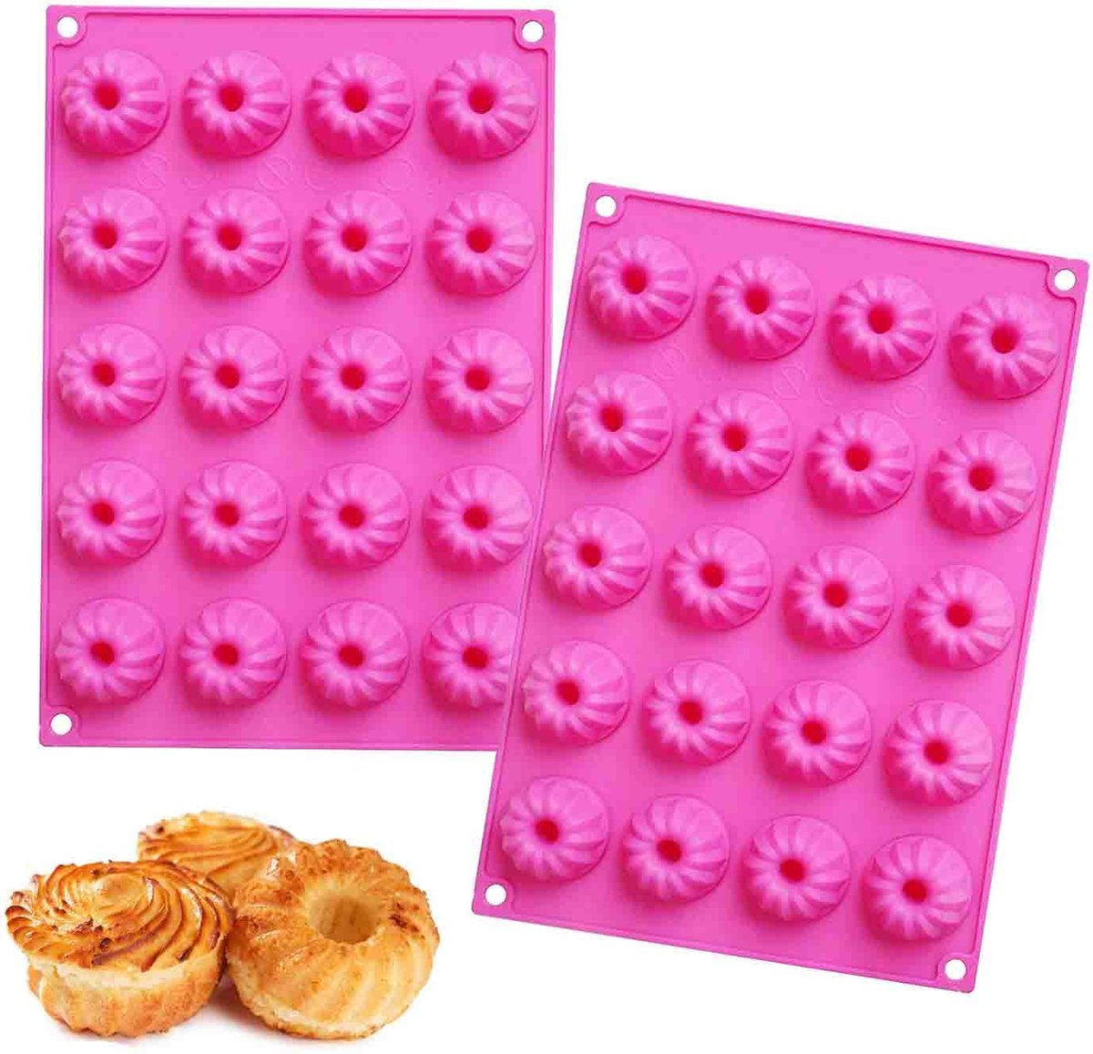 La'Moussawi ® Handige Mini Bakvormen voor Diverse Creaties