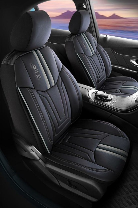 FORD TRANSIT CUSTOM 2018 à 2023 - housse de siège auto Palermo gris