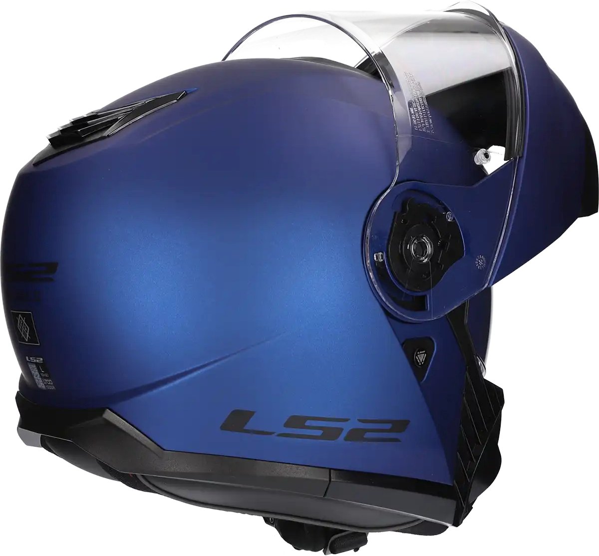 LS2 FF908 Strobe II Mat Navy Blauw 06 Systeemhelm - Maat M - Helm – foto 3