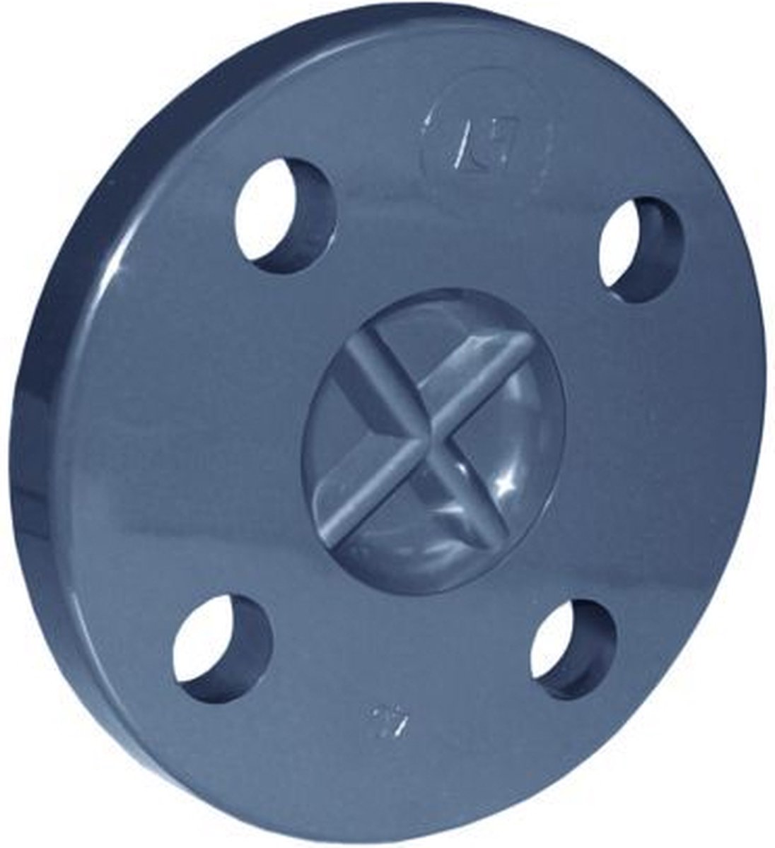 PVC blindflens Ø125mm PN16*
