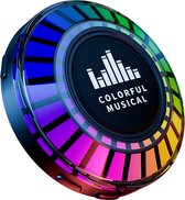 Unieke bluetooth speaker-RGB-kleurritmelicht-Subwoofer-Maak van alles een luidspreker-Draadloze luidsprekers-HIFI stereogeluid-Bluetooth 5.0
