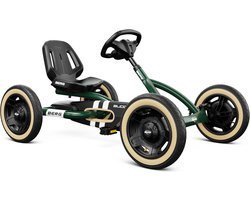 BERG Buddy Retro Green Skelter - 3+ Jaar - Vrijloopautomaat - Verstelbare Stoel - Groen