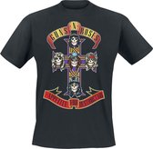 Guns N' Roses Appetite For Destruction - Cover Heren T-shirt - zwart - L
