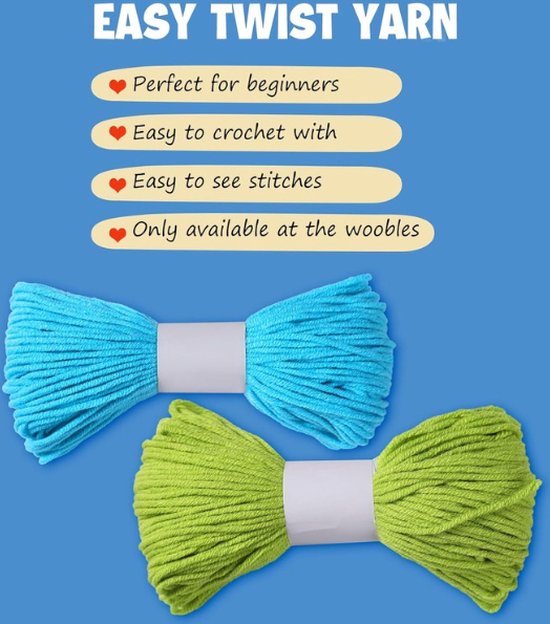 Haakset voor beginners, dieren, 2 stuks dierenhaken met garen, naald en accessoires, doe-het-zelf haakset voor volwassenen, haakset voor beginners met stapsgewijze handleiding (mogelijk niet