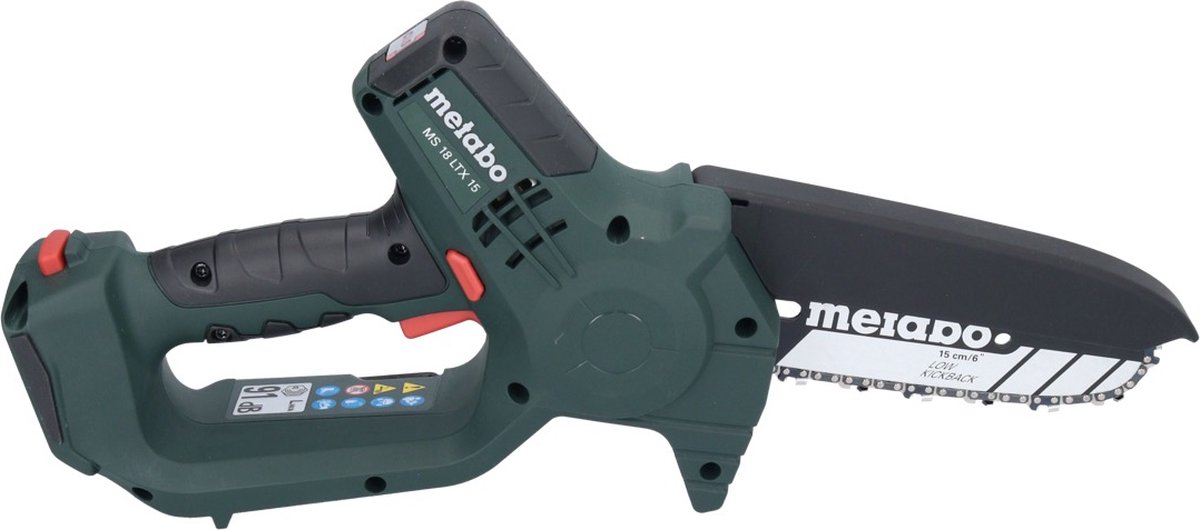 Metabo MS 18 LTX Accu Snoeizaag - 15cm Zaaglengte, Licht en Compact thumbnail 5