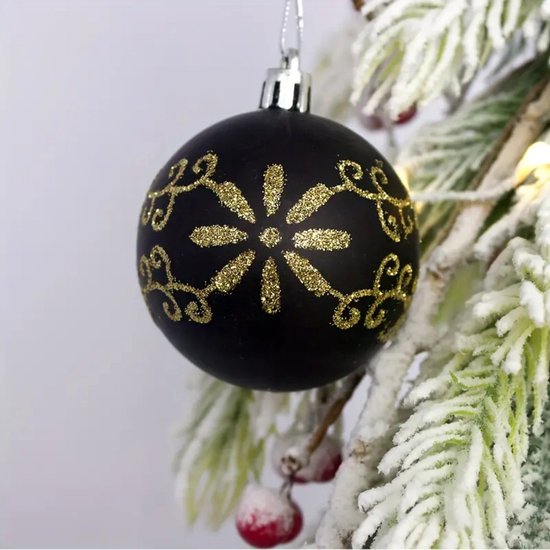 Boules de Noël Livano - Décorations de Noël - Plastique - Mix 7 - Set de boules de Noël - 44 pièces