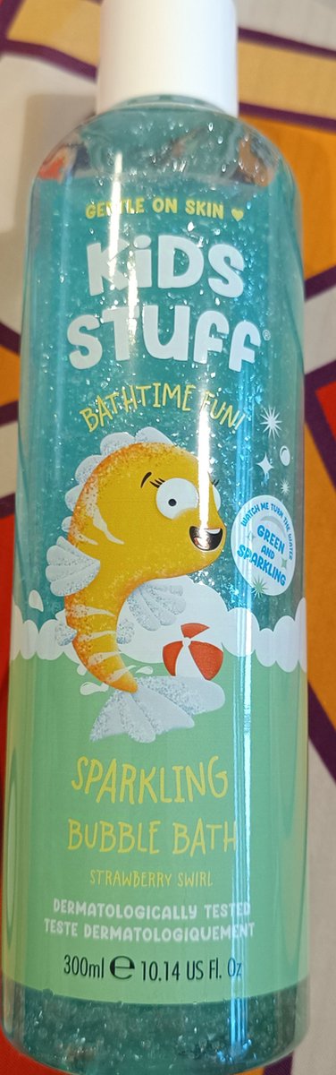 Goedkoopste Kids Stuff Bubble Bath Sparkling Green