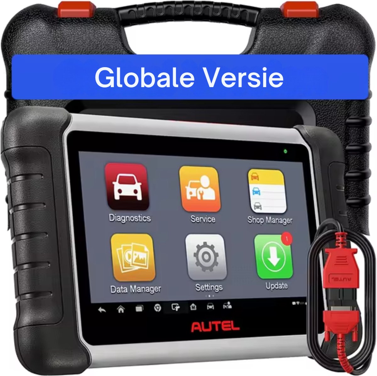 Autel - OBD2-scanner - Diagnosecomputer - Slimme diagnosetool - Foutverwijdering - Bidirectionele bediening - TPMS-codelezer - 7-inch LCD - IMMO-functie - Wereldwijde versie thumbnail 2