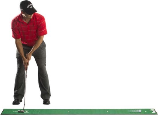 Putting Mat Golf - Putting Mat - 240cm - Verplaatsbare putting cup - Putting Green - Golf - Training — afbeelding 2