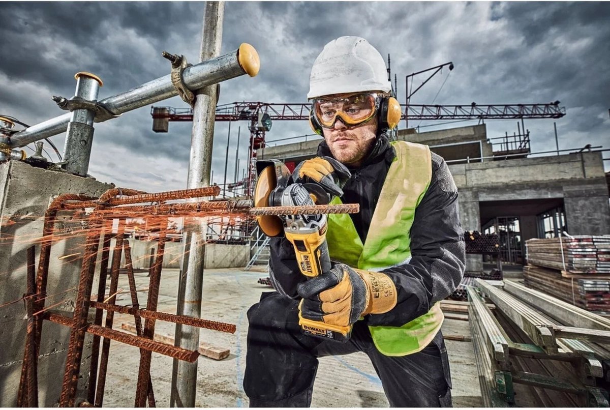 DeWalt DCG405NT-XJ accu-haakse slijper 18V 125mm – foto 5
