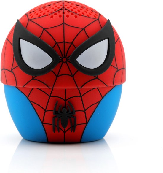 Mono draadloze Bluetooth luidspreker Spider-Man meerkleurig met accu 4 uur bedraad en draadloos