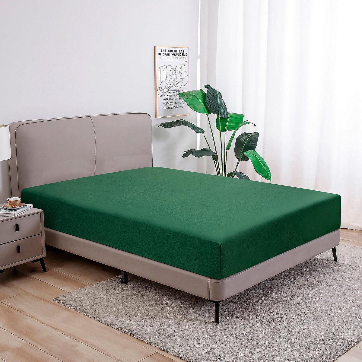 Goodivery ® Tijdloze Elegantie Katoenen Hoeslaken voor Optimaal Slaapcomfort en Stijl in Diverse Kleuren en Maten