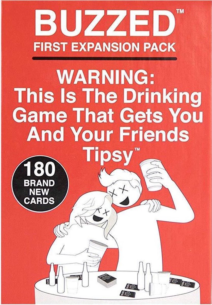 Buzzed First Expansion - The Drinking game that gets you tipsy - Engelstalig