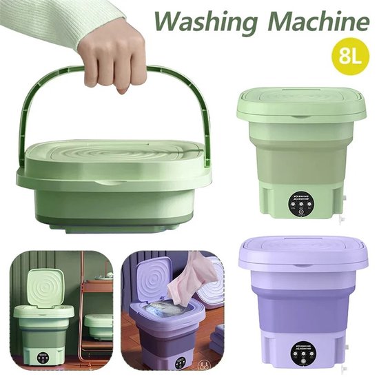 Mini Wasmachine USB Turbo voor Ondergoed en Sokken - Wasmachines