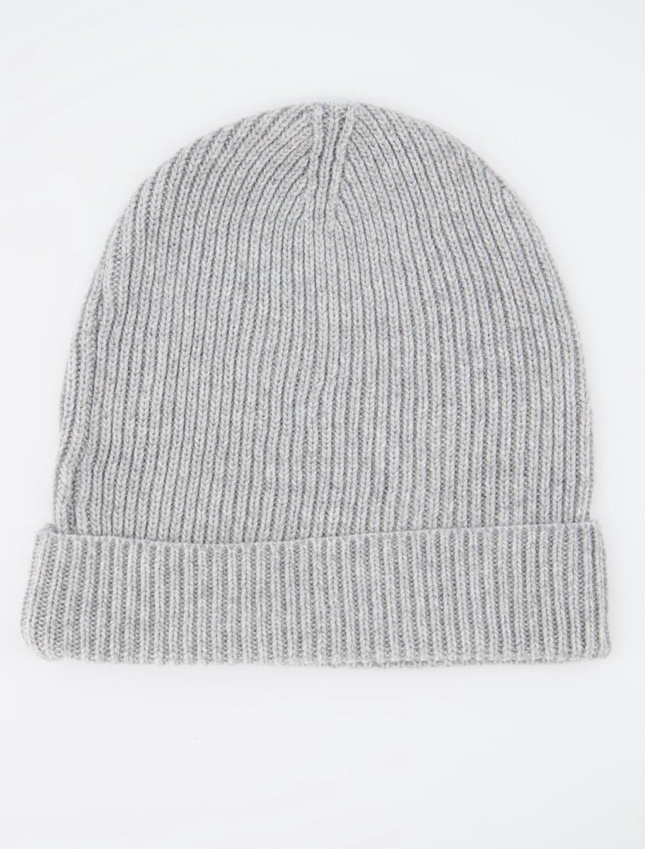 Cashmere Blend Muts / Grijs / One Size