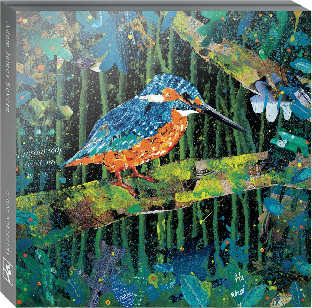 Glebe Cottage The Eco-Friendly Card Company Notecard ~ Kaartenmapje Vogels