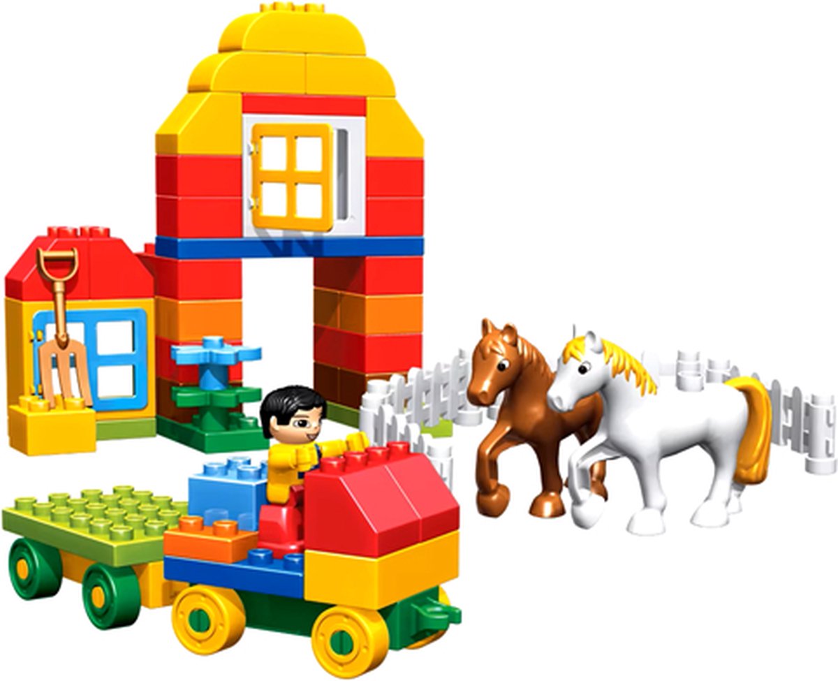 Useme - Happy Farm - boerderij - dieren - boerderijspeelgoed - 90 pcs