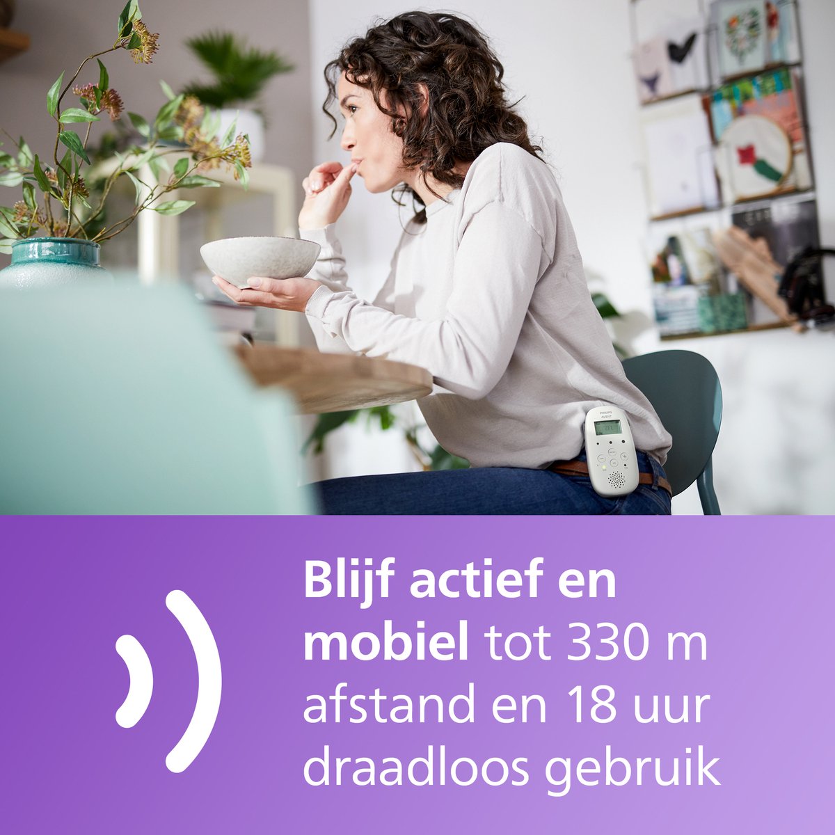 Afbeelding 3 van Philips Avent SCD713/26 - DECT-babyfoon
