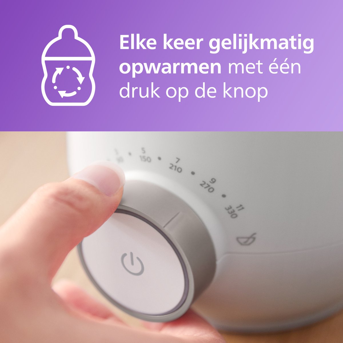 Philips Avent - Premium Elektrische Flessenwarmer thumbnail 2