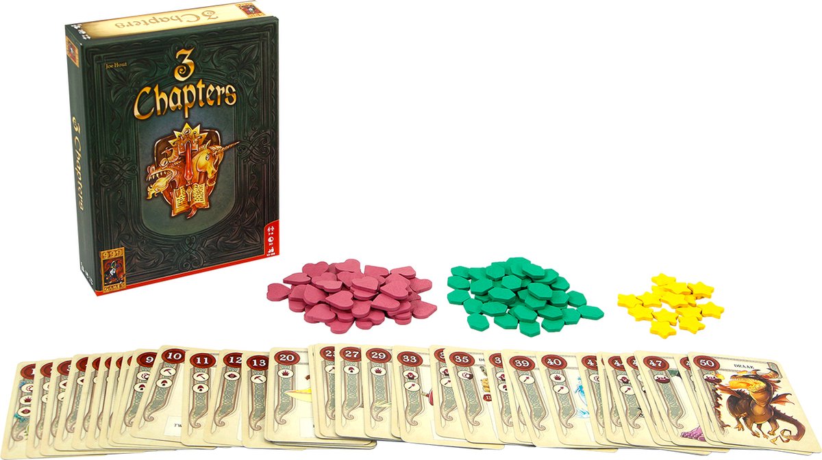 999 Games 3 Chapters Kaartspel: draften, slagen & combineren thumbnail 3