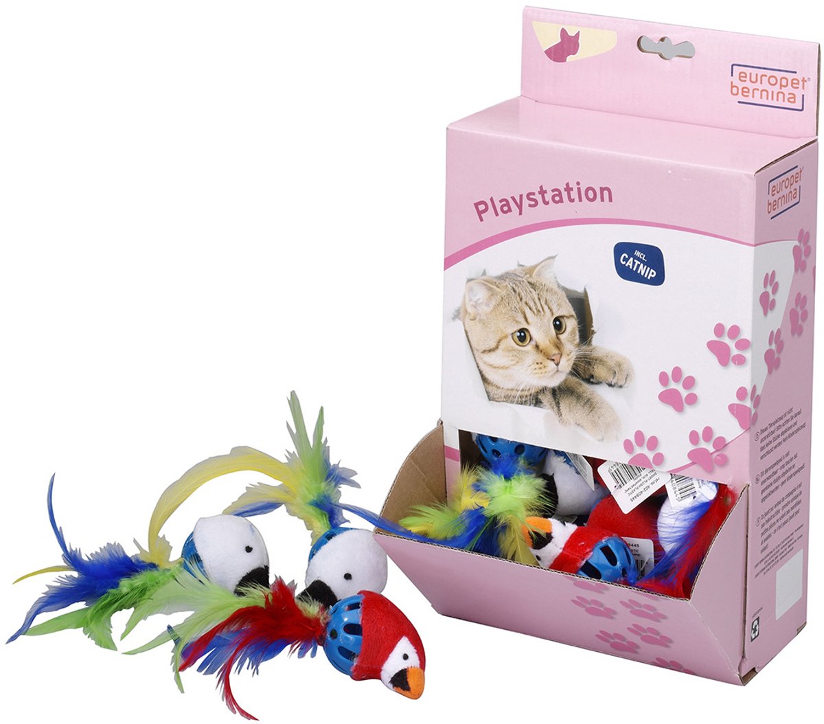 Ebi Shortplush Plastic Ball 4CM