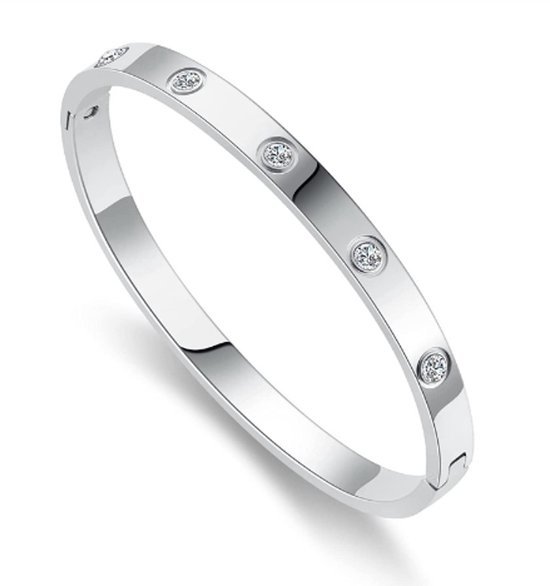 EHH Beauty - Bracelet Bracelets - Bracelet - Acier inoxydable - Argent - Cadeau Femme