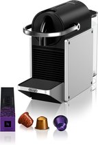 Bol.com Nespresso De'Longhi Pixie Koffiecupmachine - Zilver aanbieding