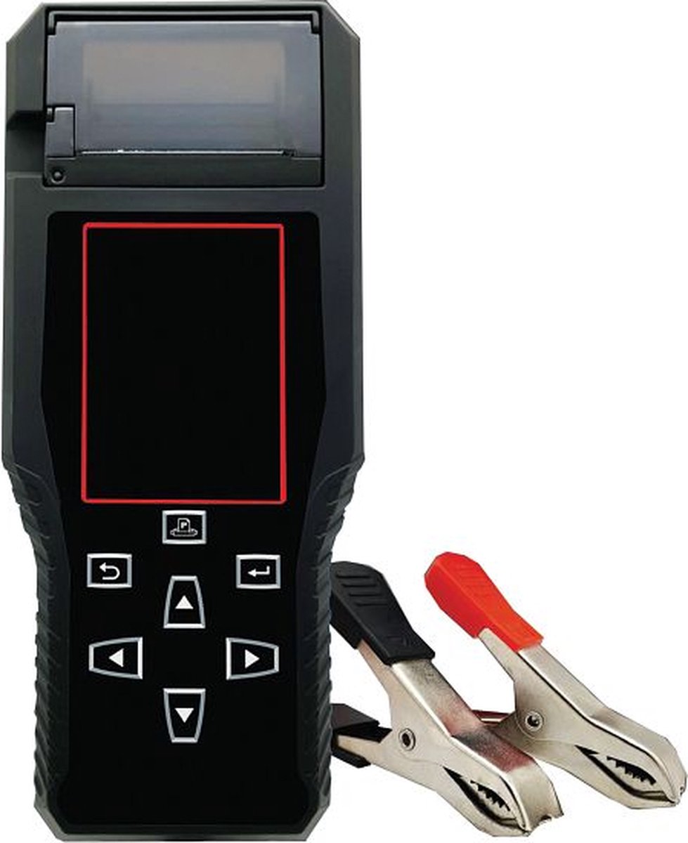 Kraftwerk Batterijsysteem Analyzer met Printer – Grafische Tester voor 12V Batterijen