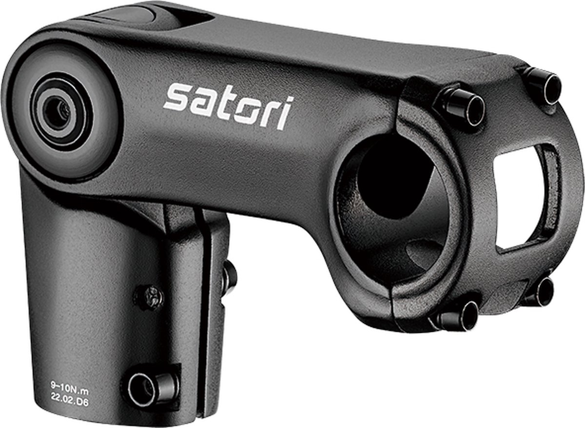 Satori stuurpen Hatchback verstelbaar 31.8/110 mat zwart