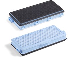 2x Supremery HEPA-filter compatibel met Miele SF-HA 50 stofzuigerfilter met actieve kool tegen geuren voor S8000 S6000 S5000 S4000-serie Complete C2 C3 Compact C1 C2 S8340 S6240 S5211